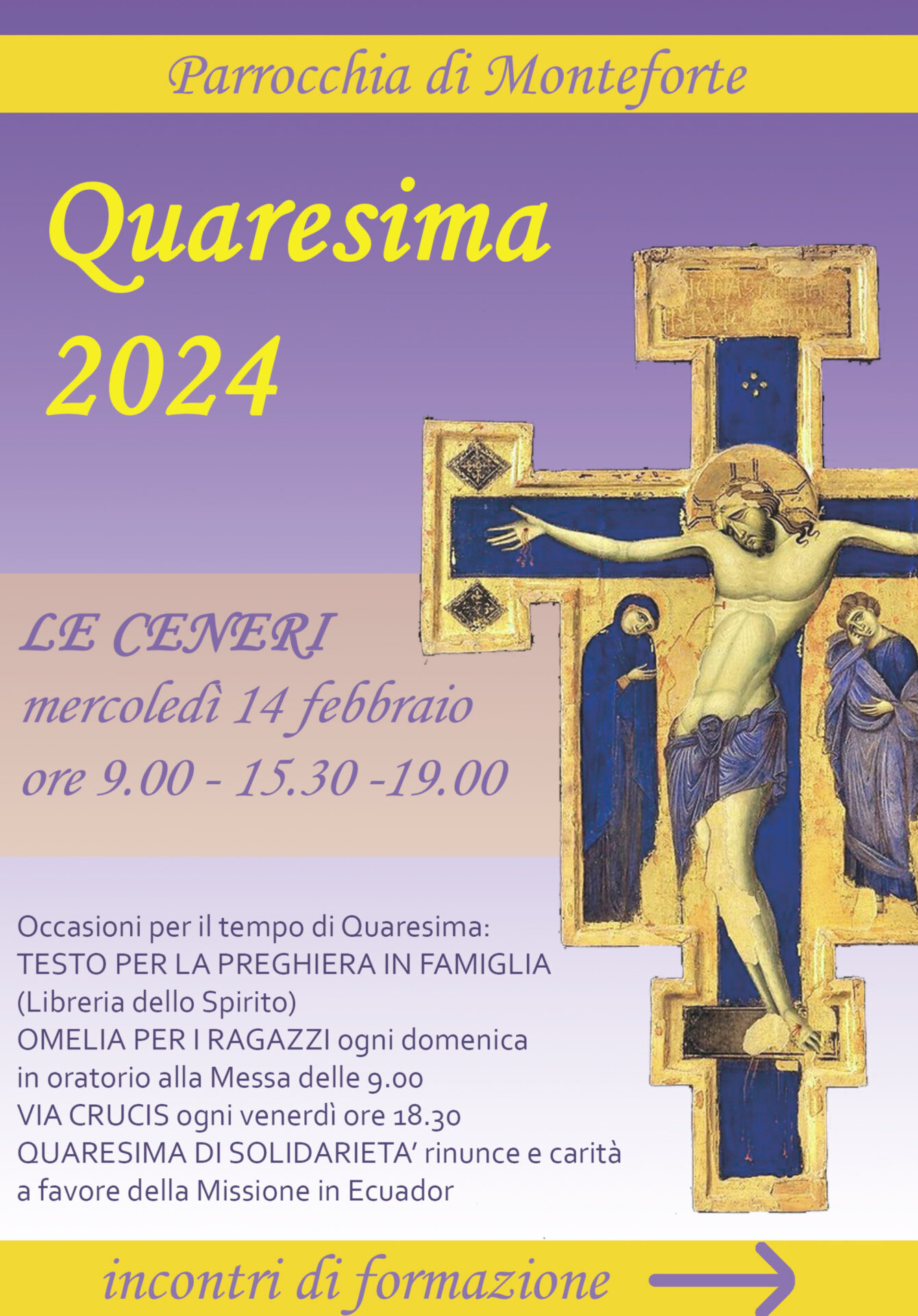 Primo Giorno Di Quaresima 2024 Quaresima 2024 - programma - Sito Ufficiale della Parrocchia di